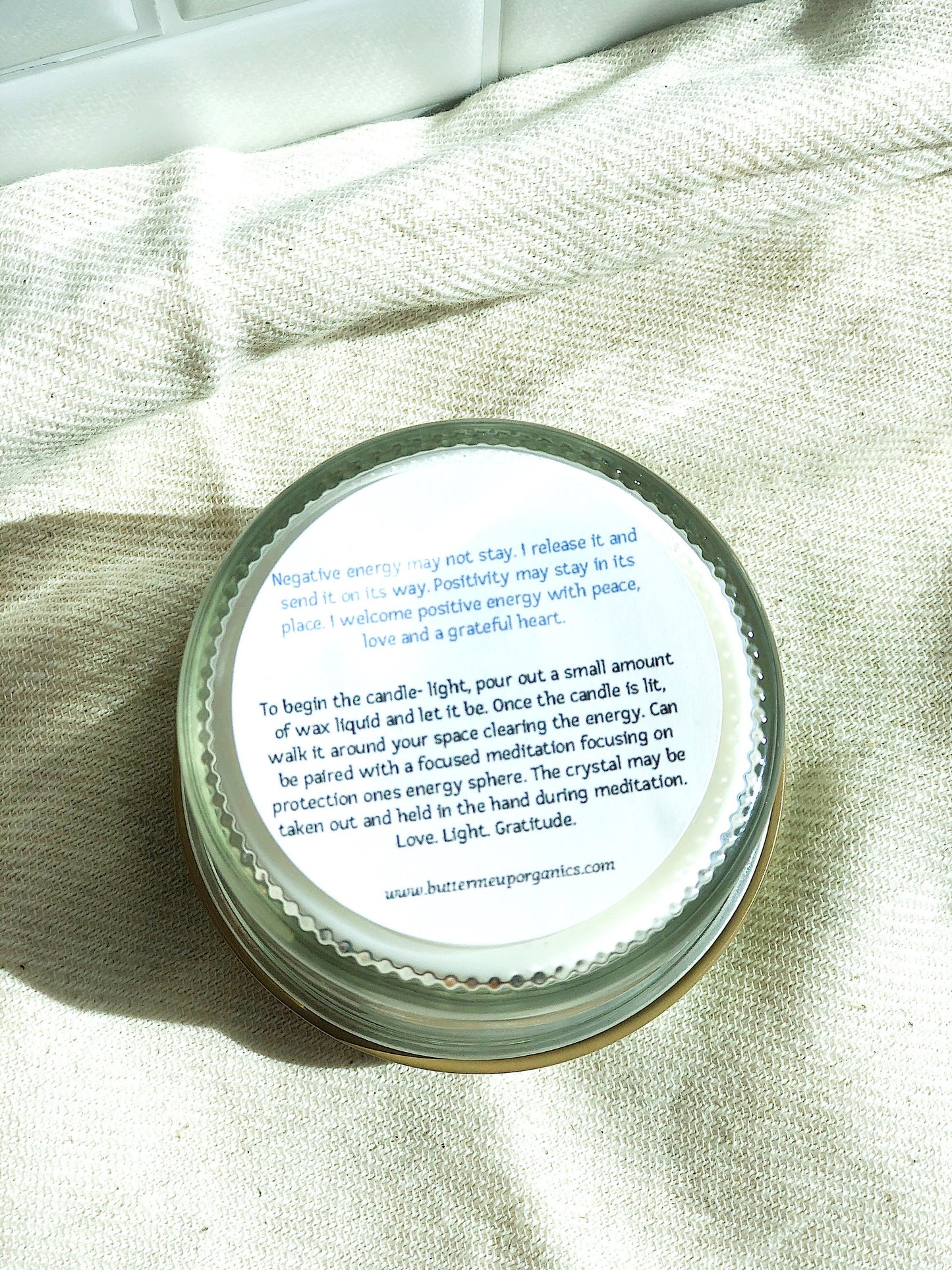 Space Clearing Intention Candle - Mavvea