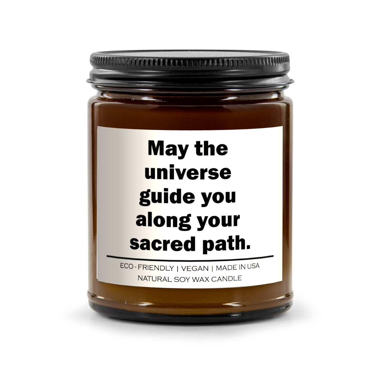 May the Universe Guide You Candle - Mavvea