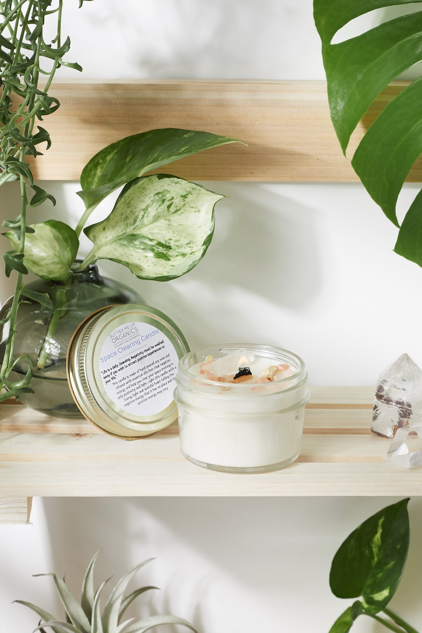 Space Clearing Intention Candle - Mavvea