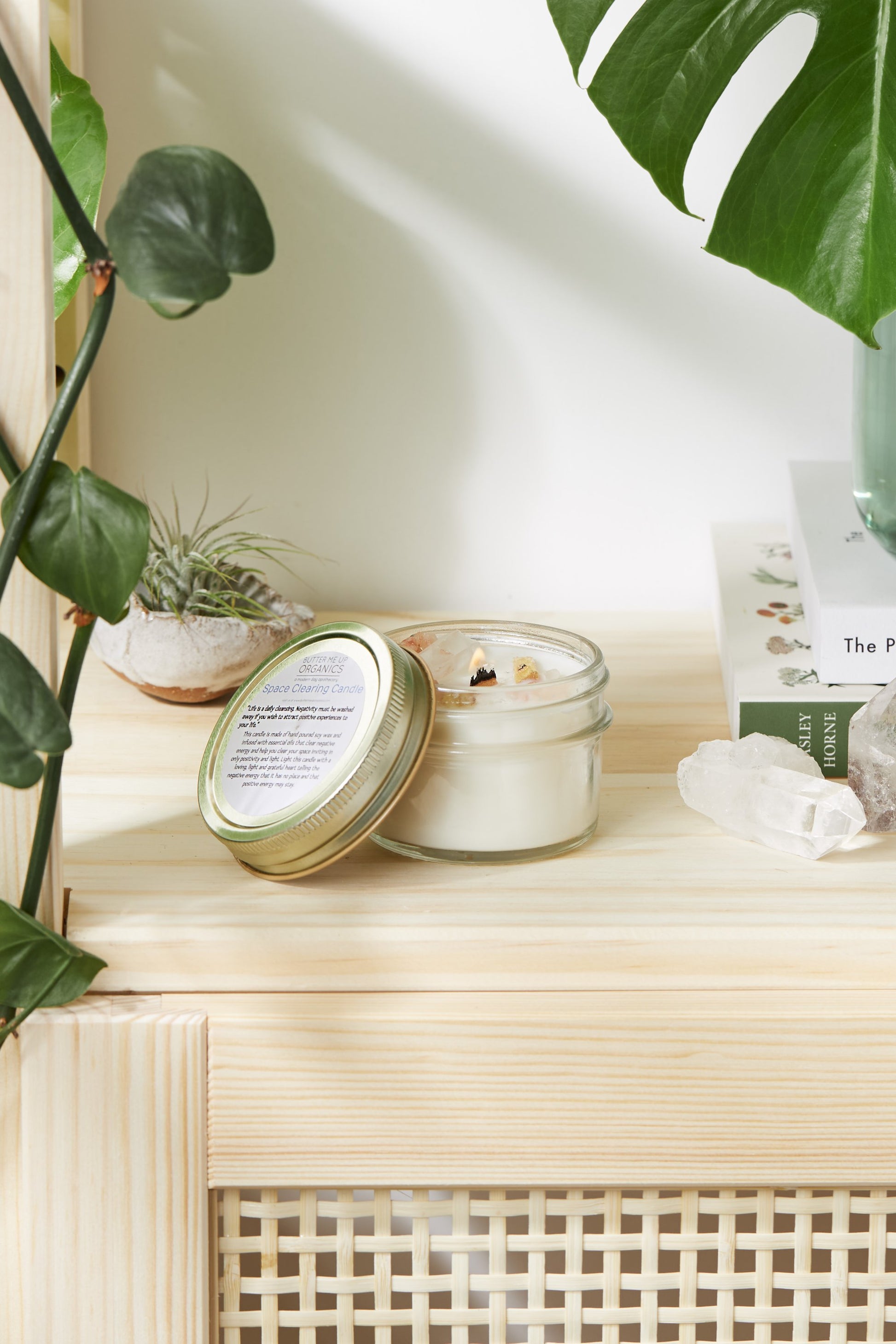 Space Clearing Intention Candle - Mavvea