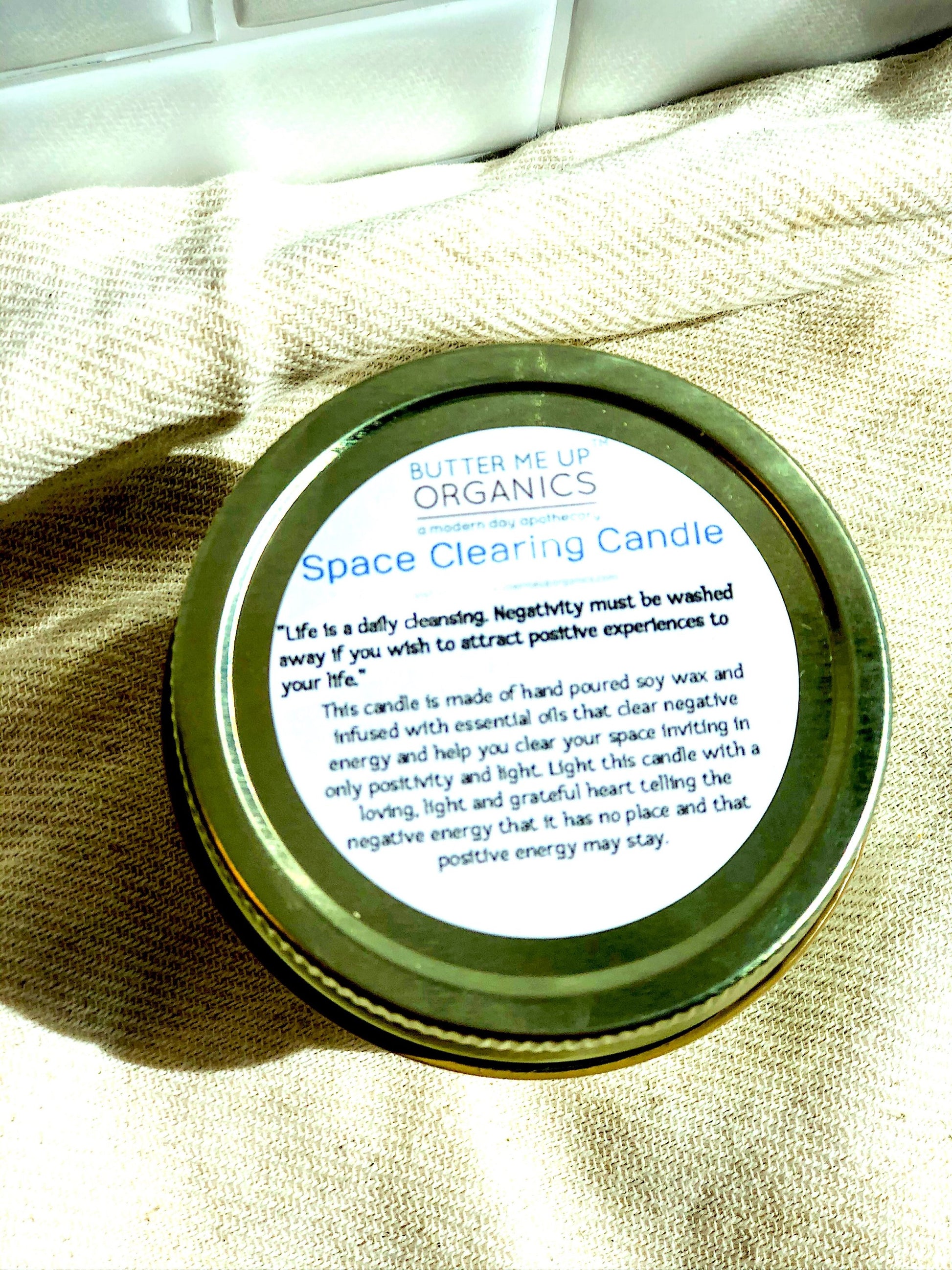 Space Clearing Intention Candle - Mavvea